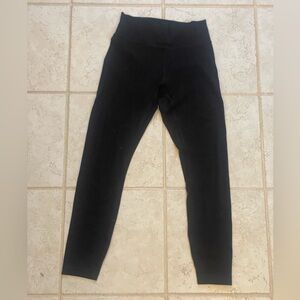 lululemon Groove HR Ribbed Panel Tight 25” in Black, size 6